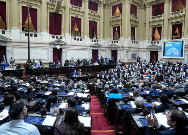 Votación en Cámara de Diputados aprobando aumento a jubilados