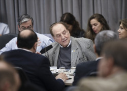 Diputado nacional Carlos Heller en Comisión de Presupuesto y Hacienda