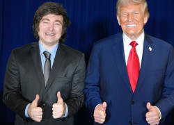Donald Trump y Javier Milei